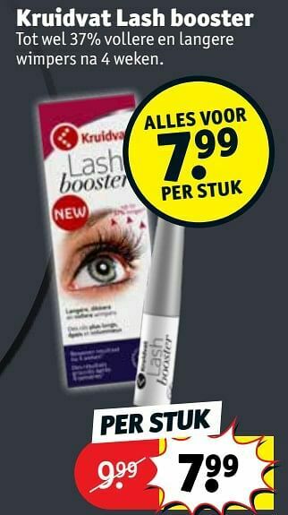 Kruidvat Kruidvat lash booster aanbieding