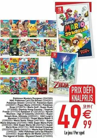 Cora Pokémon mystery dungeon aanbieding