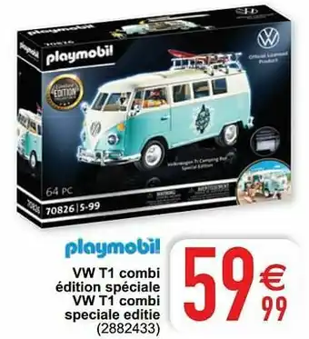 Cora Vw t1 combi édition spéciale vw t1 combi speciale editie aanbieding