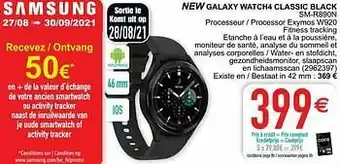 Cora Samsung galaxy watch4 classic black sm-r890n aanbieding