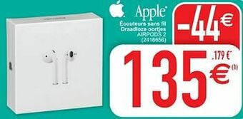 Cora Apple écouteurs sans fil draadloze oortjes airpods 2 aanbieding