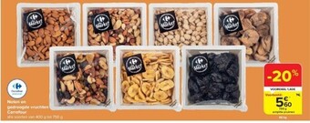 Carrefour Noten en gedroogde vruchten carrefour aanbieding