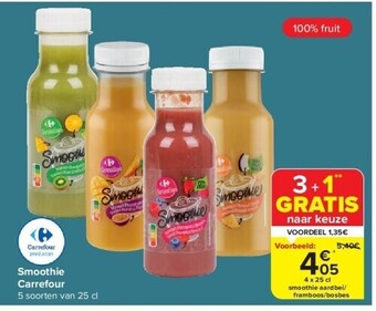 Carrefour Smoothie carrefour aanbieding
