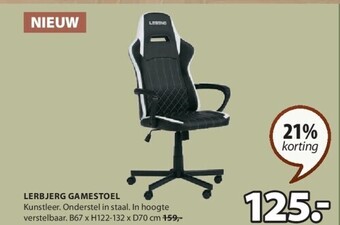 Jysk Lerbjerg gamestoel aanbieding