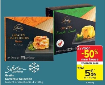 Carrefour Gratin carrefour selection aanbieding