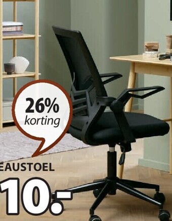 Jysk Asperup bureaustoel aanbieding