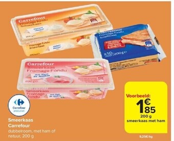 Carrefour Smeerkaas carrefour aanbieding