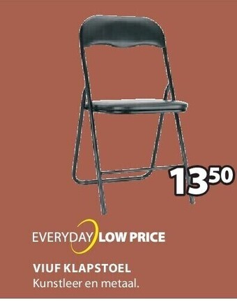 Jysk Viuf klapstoel aanbieding