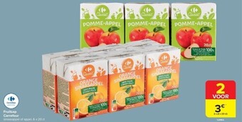 Carrefour Fruitsap carrefour aanbieding