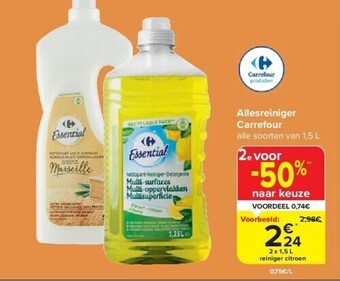 Carrefour Allesreiniger carrefour aanbieding