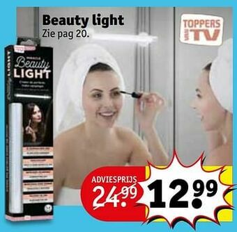 Kruidvat Beauty light aanbieding
