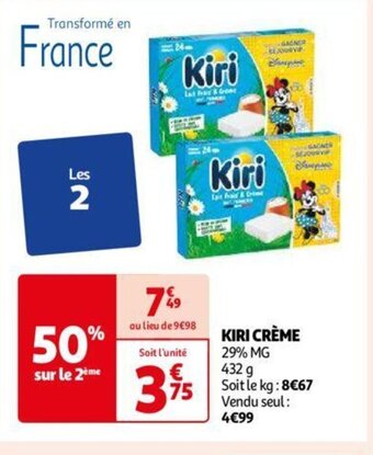 KIRI CRÈME 29% MG 432 g