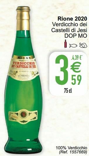 Cora Rione 2020 verdicchio dei castelli di jesi dop mo aanbieding