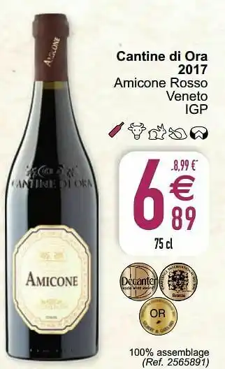 Cora Cantine di ora 2017 amicone rosso veneto igp aanbieding