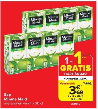 Carrefour Sap minute maid aanbieding