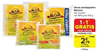 Carrefour Verse aardappelen mccain aanbieding