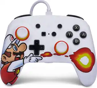Bol.com Powera geavanceerde bedrade controller - nintendo switch - firefall mario aanbieding