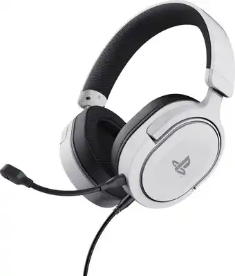Bol.com Trust gxt498w forta - gaming headset - licensed voor ps5 - wit aanbieding