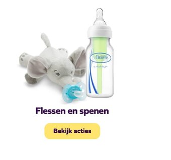 Flessen en spenen