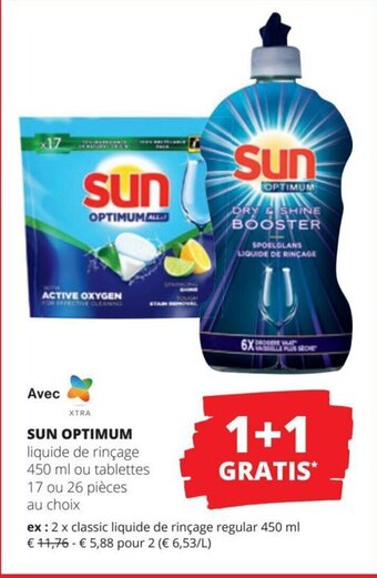 SUN OPTIMUM liquide de rinçage 450ml