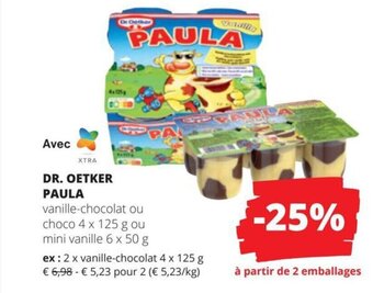 Spar DR. OETKER PAULA aanbieding