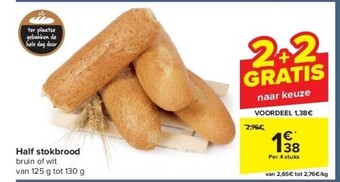 Carrefour Half stokbrood aanbieding