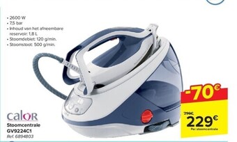 Carrefour Stoomcentrale gv9224c1 aanbieding