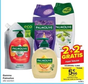 Carrefour Gamma palmolive aanbieding