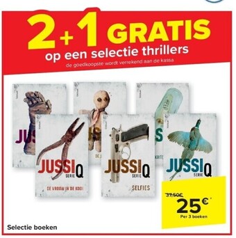 Carrefour Selectie boeken aanbieding