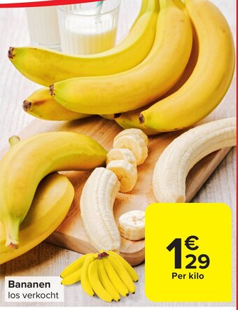 Carrefour Market Bananen aanbieding