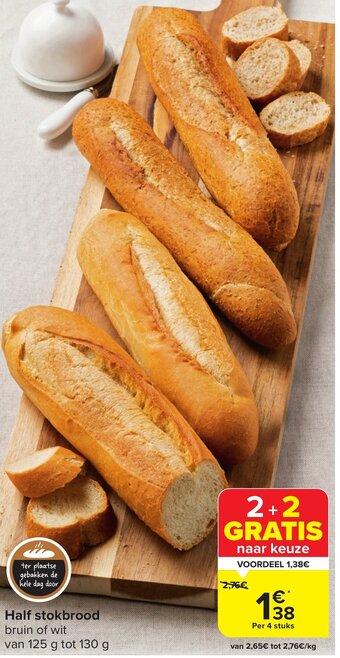 Carrefour Market Half stokbrood aanbieding