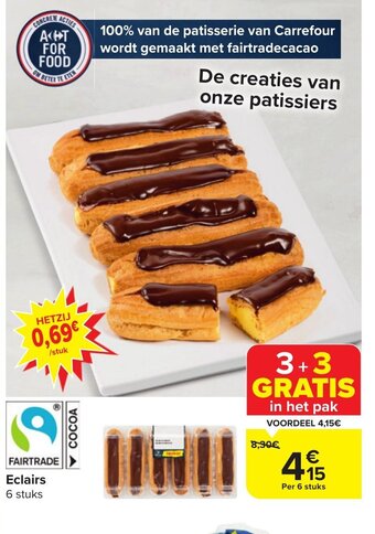 Carrefour Market Eclairs aanbieding