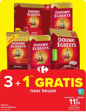 Carrefour Market Gamma Douwe Egberts aanbieding