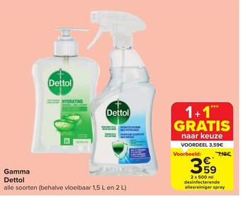 Carrefour Market Gamma Dettol aanbieding