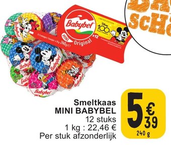 Cora Smeltkaas MINI BABYBEL aanbieding
