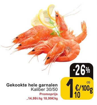 Cora Gekookte hele garnalen aanbieding