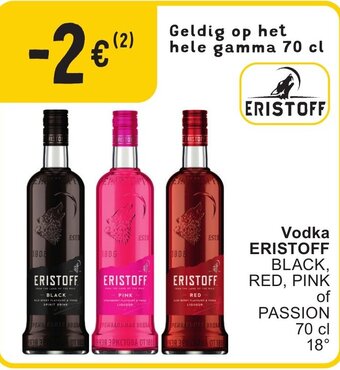 Cora Vodka ERISTOFF aanbieding