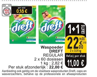 Cora Waspoeder DREFT aanbieding