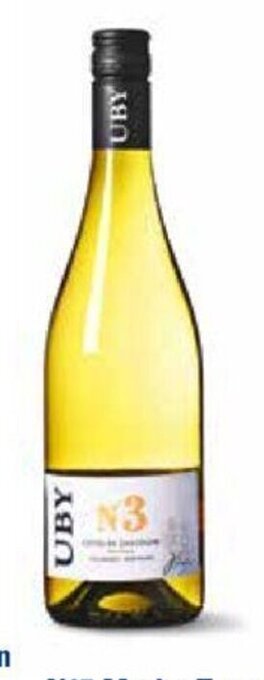 Uby Côtes de Gascogne, Frankrijk N°3 Colombard Sauvignon Blanc