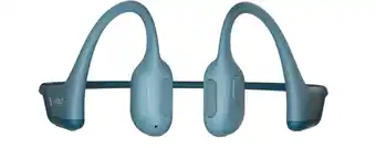 Coolblue Shokz openrun pro blauw + bluebuilt oplader 18w aanbieding