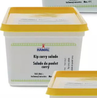 Sligro Hamal Salades kip Curry 1kg aanbieding