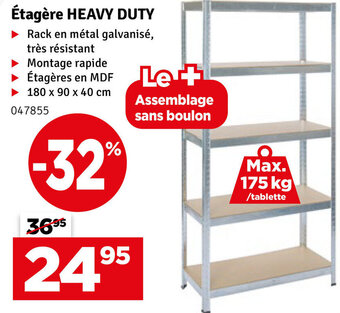 Mr Bricolage Étagère HEAVY DUTY aanbieding