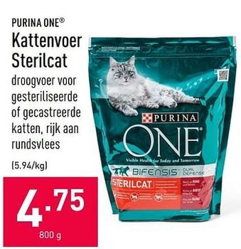 ALDI Kattenvoer sterilcat aanbieding