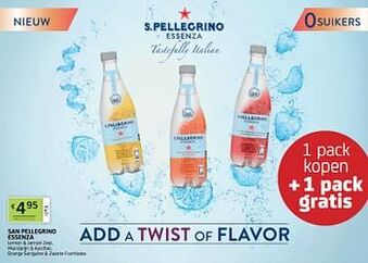 BelBev San pellegrino essenza aanbieding
