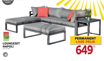 Brico Loungeset napoli aanbieding