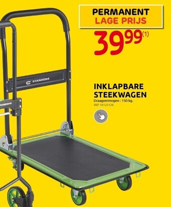 Brico Inklapbare steekwagen aanbieding