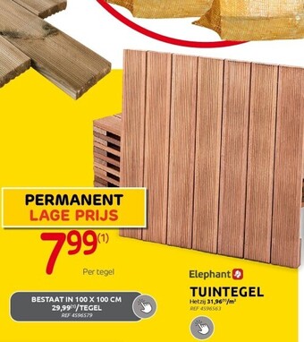 Brico Tuintegel aanbieding