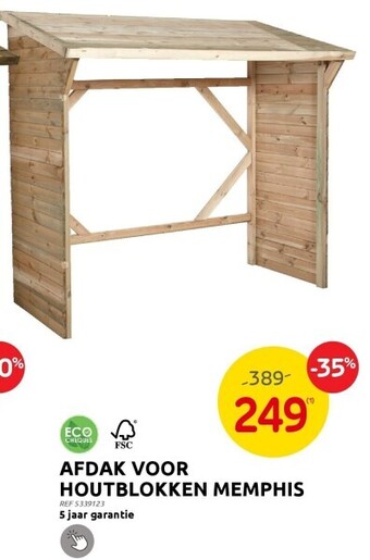 Brico Afdak voor houtblokken memphis aanbieding