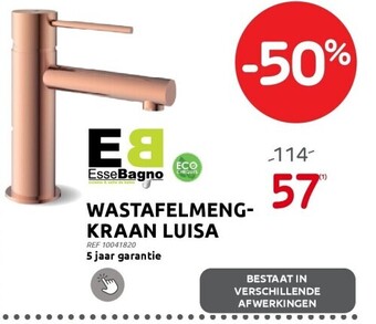 Brico Wastafelmengkraan luisa aanbieding
