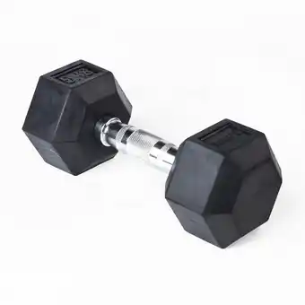 Decathlon Zeshoekige halter. per stuk verkocht aanbieding